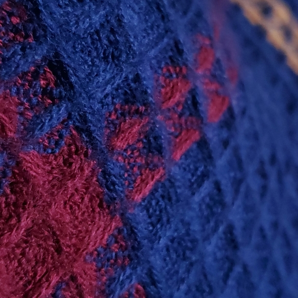 Nanette Lepore Plaid Blanket Poncho OSFA - Picture 14 of 16